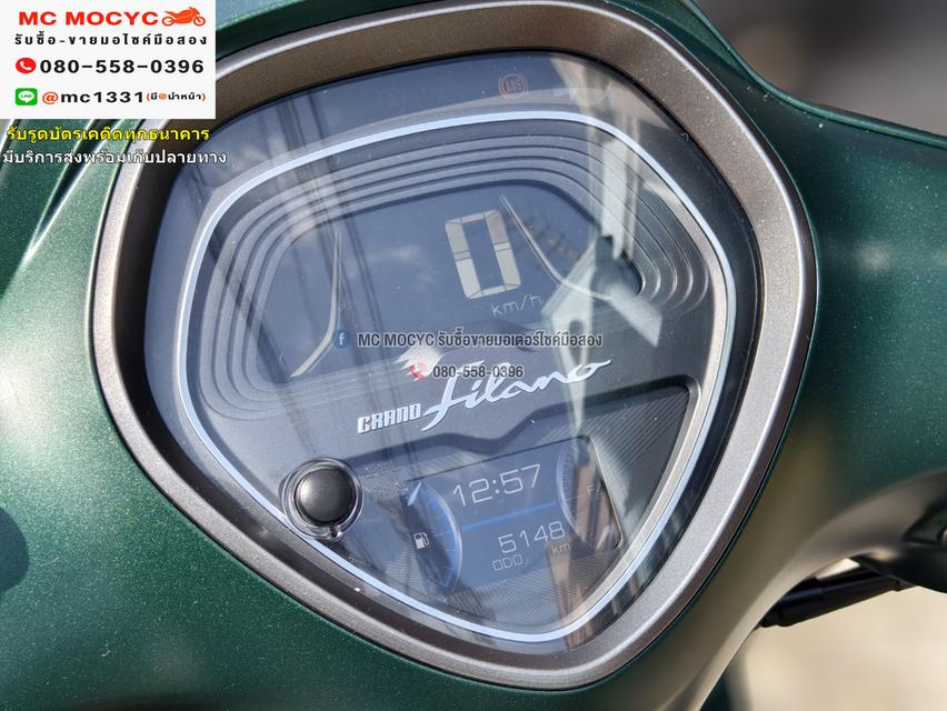 Grand Filano Hybrid รุ่นTOP ABS Keyless 2023 วิ่ง5000โล NO1145 6