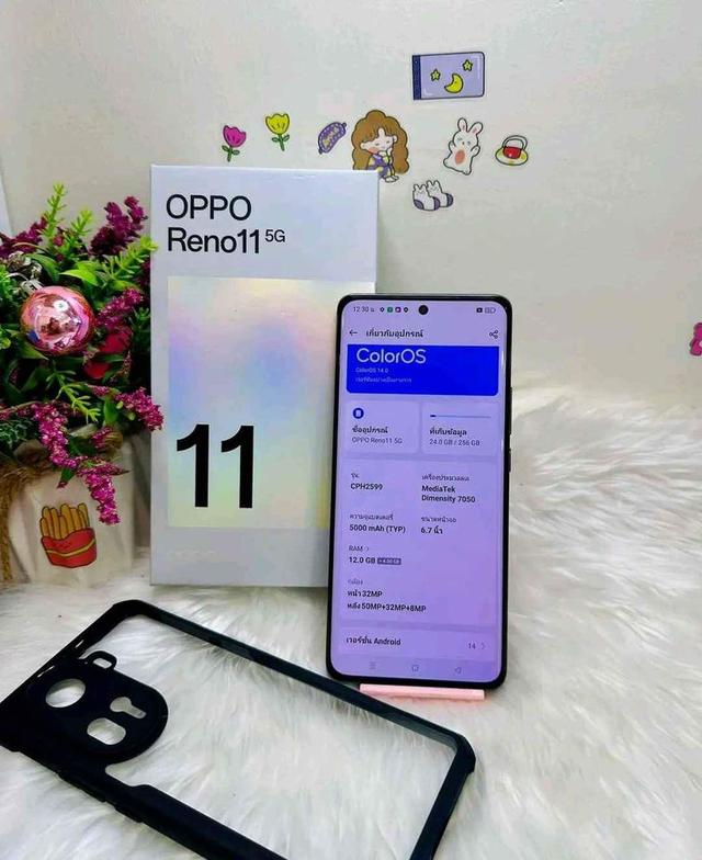 OPPO Reno 11 5G แรม 12 + 128 3