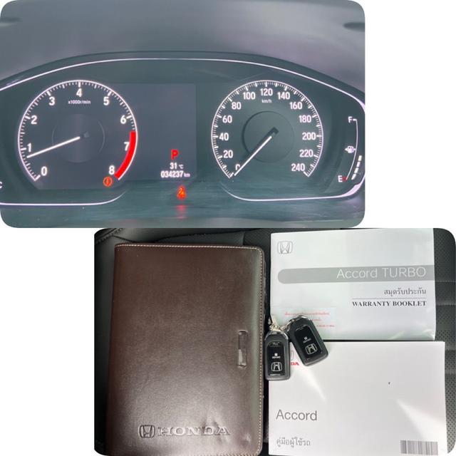 รหัสรถ AP8844 Honda Accord 1.5 Turbo el ปี 2020 สีขาวมุก 16