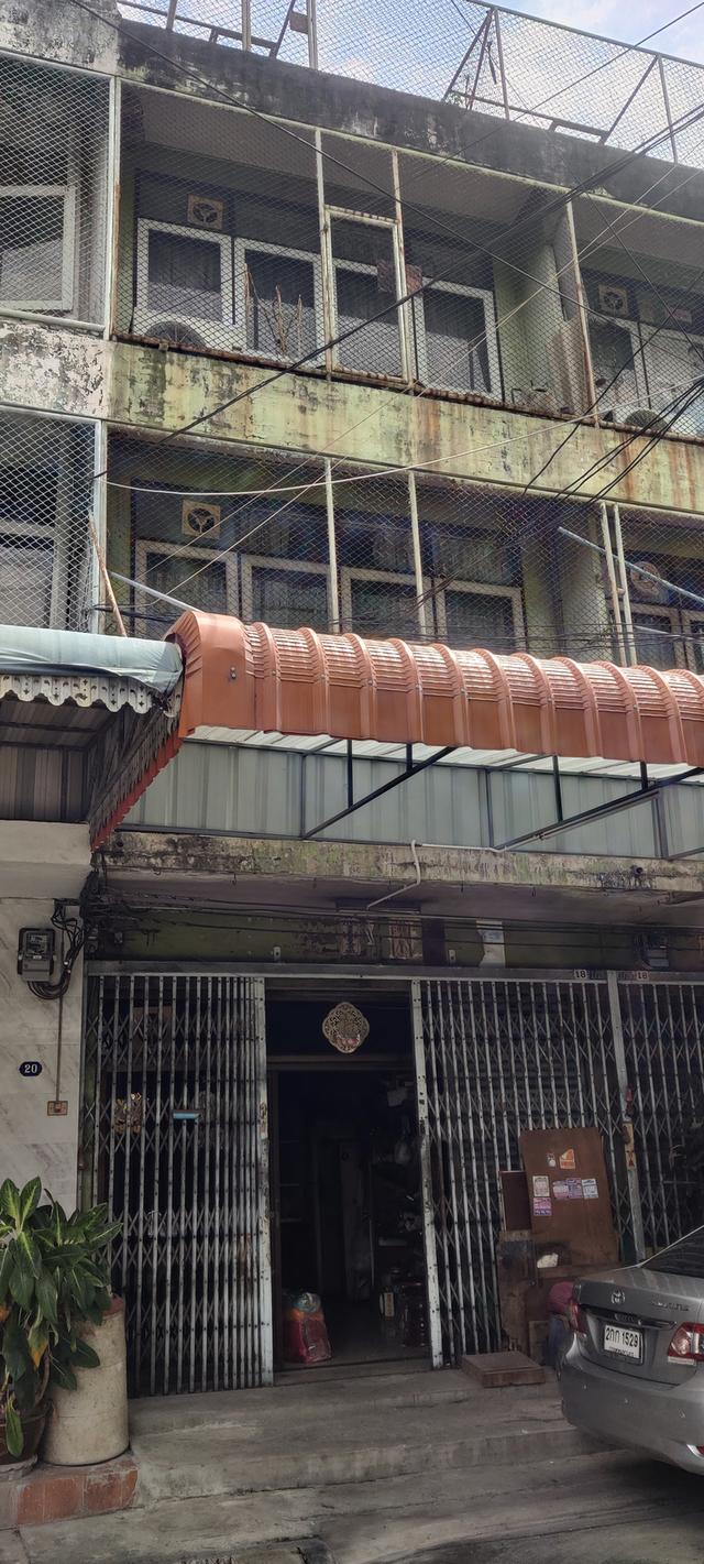 ขายอาคารพาณิชย์ 3ชั้น + ดาดฟ้า(ต่อเติมแล้ว)  1