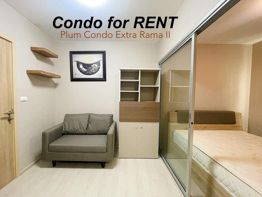 🙋🏼‍♀️ให้เช่า 🙋🏼‍♀️ พลัมคอนโด เอ็กซ์ตร้า พระราม2 Renovate ห้องใหม่ พร้อมอยู่ (owner post) 1