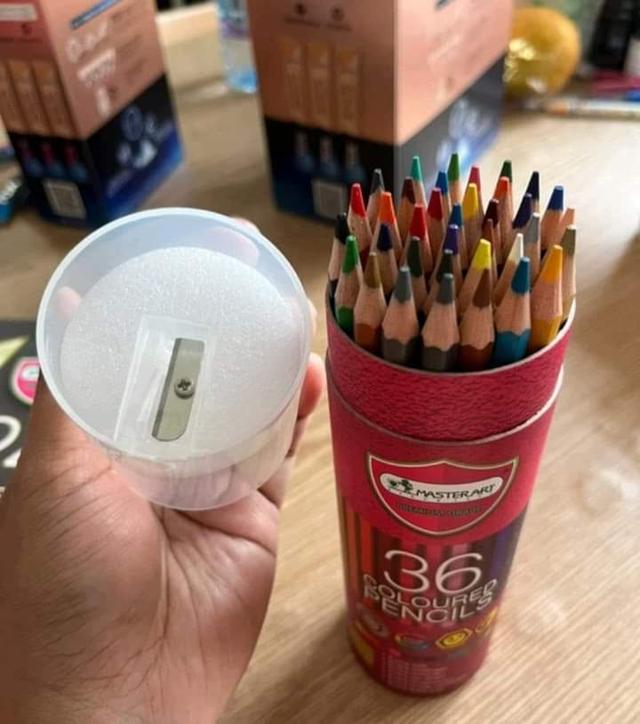 Master Art สีไม้ ดินสอสีไม้แท่งยาว 