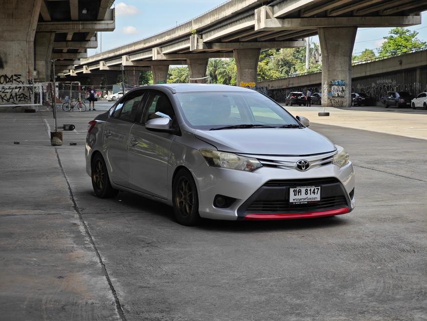 ขายรถ Toyota Vios 1.5E ปี 2014 สีเทา เกียร์ออโต้