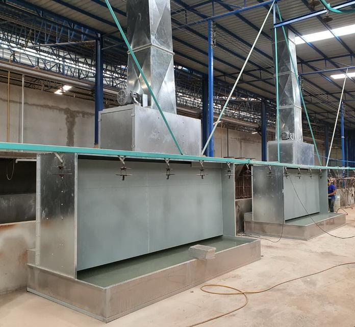 รับออกแบบ ขาย ห้องพ่นสีรถพ่วง ห้องพ่นสีรถบรรทุก ห้องพ่นสีเฟอร์นิเจอร์ บูธพ่นสีม่านน้ำ พร้อมงานเซ็นแบบสิ่งแวดล้อม