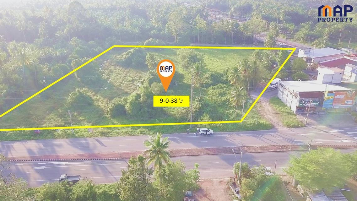 ขายด่วน ที่ดินติดถนนทางหลวงใกล้สี่แยกโจ่ย อ.บางสะพานน้อย 12