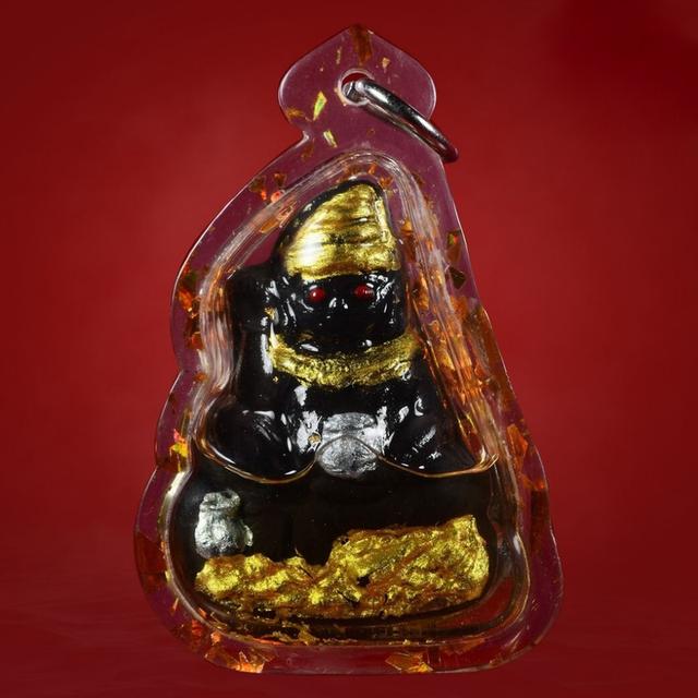 ✨ The Sovereign Phor Ngur "Nuea Duang" Destiny-Master: Authentic Phra Arjan Pom Khmer-Lanna Sacred Black Charm Talisman Infused with Primordial Attrac รูปที่ 9