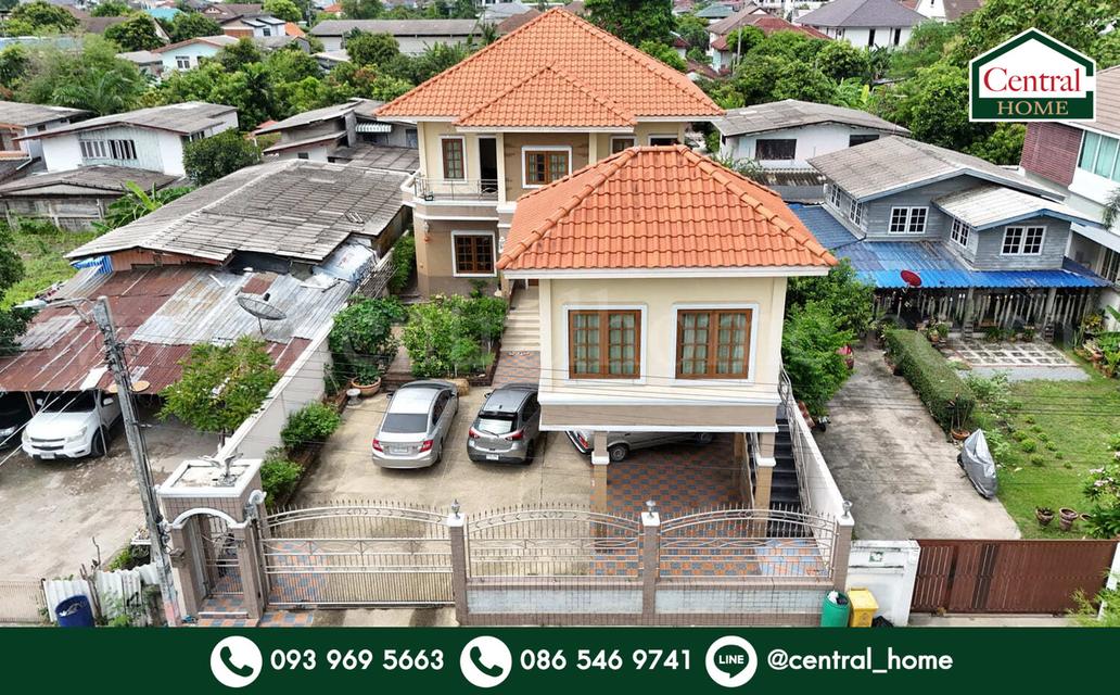 บ้านเดี่ยว 100 ตร.วา ซอย ติวานนท์ 24 ใกล้ รถไฟฟ้าสีชมพู 1