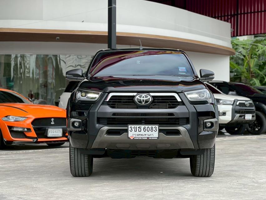 ปี 2021 TOYOTA HILUX REVO 2.4 ROCCO PRERUNNER DOUBLE CAB สีดำ เกียร์ออโต้ ขับ2ไมล์แท้ 50,935 km. 2