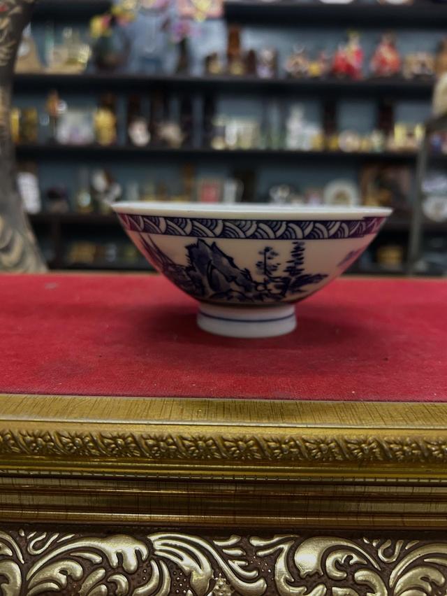 ถ้วยเซรามิก ลายคราม ถ้วยลายคราม 3