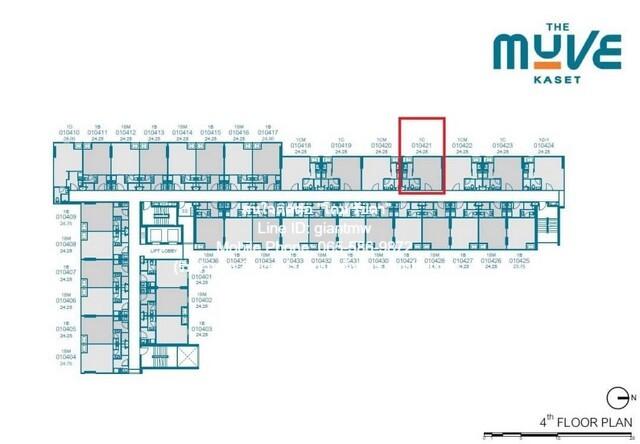 Condo The MUVE Kaset เดอะ มูฟ เกษตร ราคาดี เยี่ยม 4