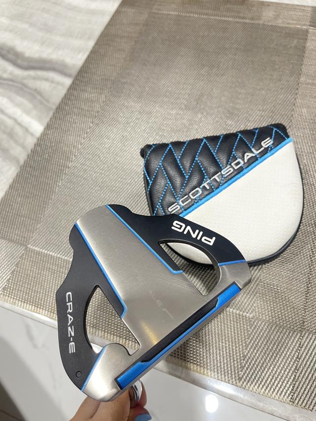 ไม้กอล์ฟมือสองพัตเตอร์ PING พัตเตอร์มือขวายาว34แถมคอปเวอร์ตามสภาพ