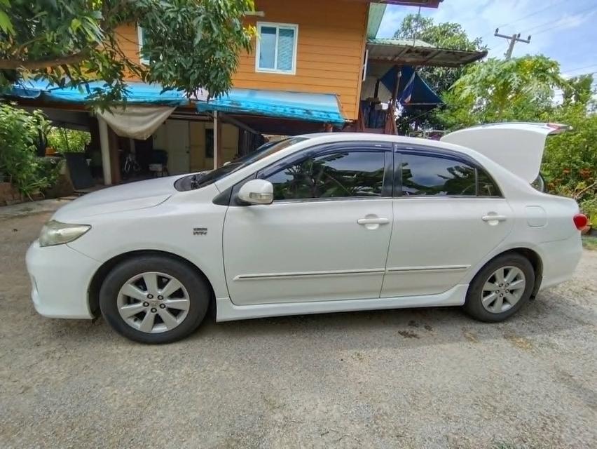 รถโตโยต้า อัลติส ปี2012 1.6 g (น้ำมันเบนซิน+LPG