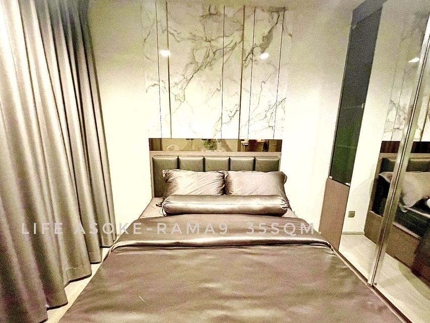 ให้เช่า คอนโด available 1 bedroom plus nice room Life Asoke - Rama 9 : ไลฟ์ อโศก พระราม 9 35 ตรม. near MRT Rama9 and Cen 2