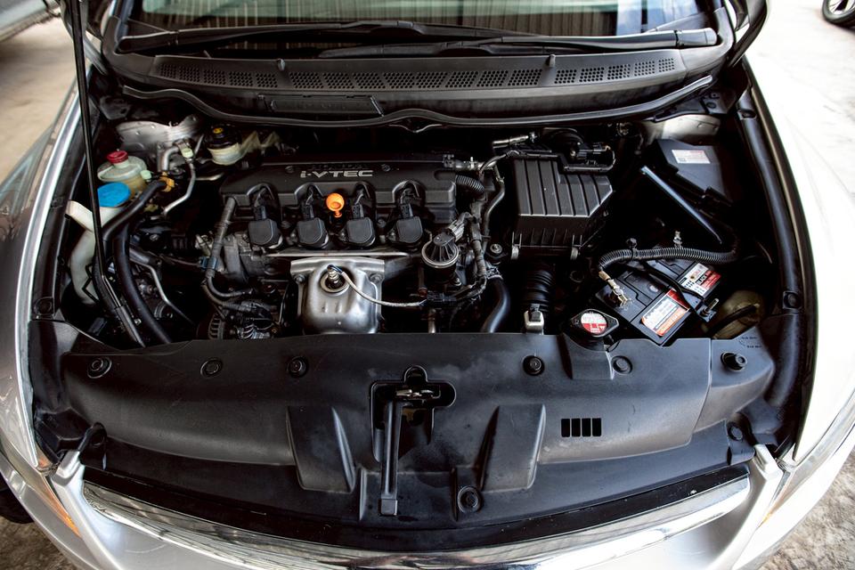 Honda Civic Fd 1.8E ปี 2009 สีเทา เกียร์ออโต้ 12