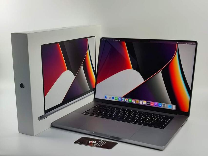 ขาย/แลก Macbook Pro 16inch (2021) M1Pro CPU10 core GPU16core Ram16 SSD1TB ศูนย์ไทย ประกันศูนย์ สวยมาก เพียง 79,900 บาท  1
