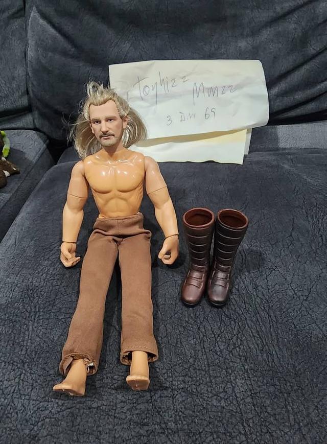 Vintage 1998 Star Wars Phantom Menace Qui-Gon Jinn 12” Action Figure Doll 1999 รูปที่ 1