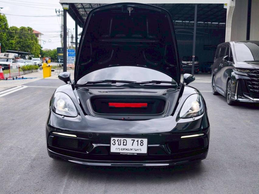 รหัสรถ KPV718 2020 PORSCHE CAYMAN 718 สีดำ 6