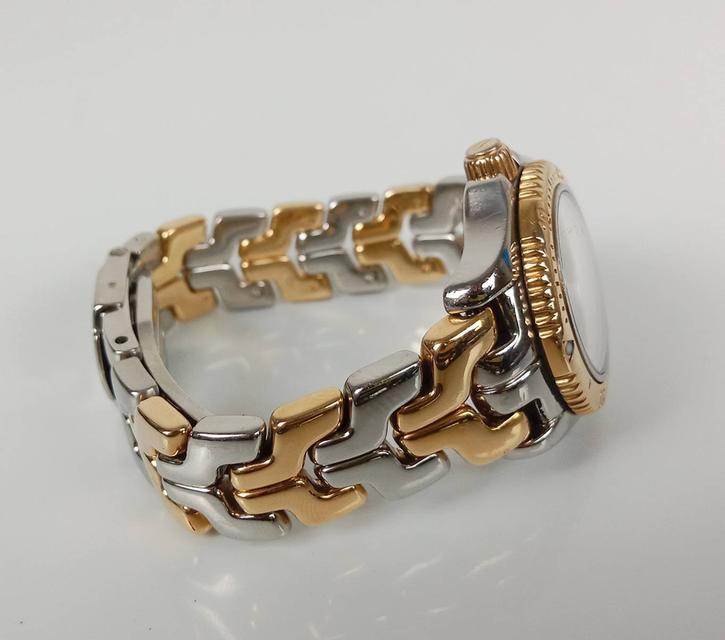 28.TAG Heuer Ladies SS/18k Gold WT1455 DW7002 Mother of Pearl Link Watch พร้อมกล่องแท้ 6