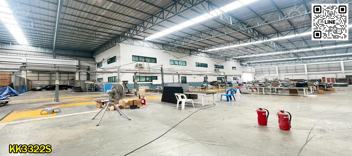 โรงงานสภาพใหม่ พร้อมใบ รง.4 แบตเตอรี่ เกือบ 3 ไร่ พื้นที่ใช้สอย 2,500 ตร.ม. พื้น Epoxy ทำเลดีเดินทางง่าย ใกล้พุทธสาคร เพียง 2 นาที - KK3322S 6