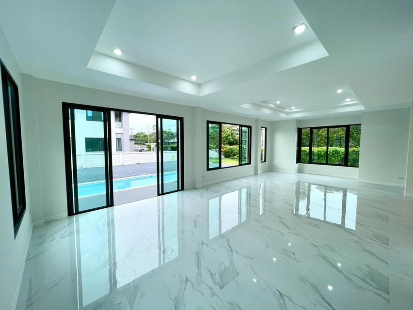 ขายบ้านเดี่ยว 2 ชั้น หมู่บ้าน ณุศาศิริ ซิตี้ พระราม 2 พร้อมสระว่ายน้ำ  หน้าบ้านทิศเหนือ (ปรับปรุงใหม่พร้อมอยู่) 12