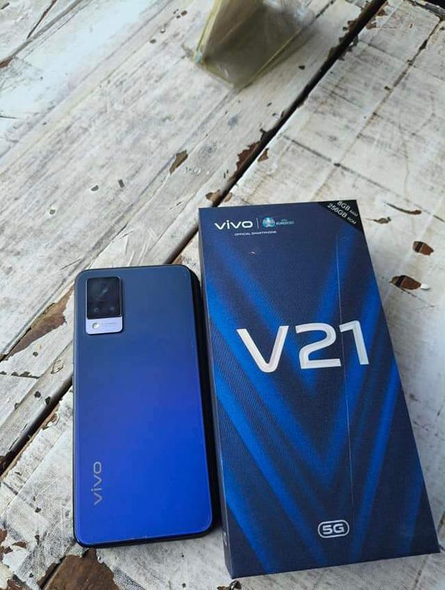 Vivo V21 เครื่องเดิมๆจอเดิมๆสแกนนิ้วใต้จอได้ปกติ 3