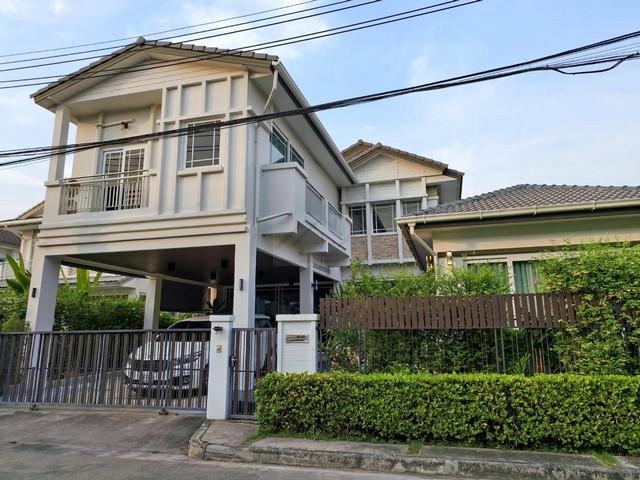 ให้เช่าบ้านเดี่ยวหลังใหญ่ 97 ตรว. 6 ห้องนอน หมู่บ้านมัณฑนา กรุงเทพกรีฑา7 บรรยากาศเงียบสงบ 1