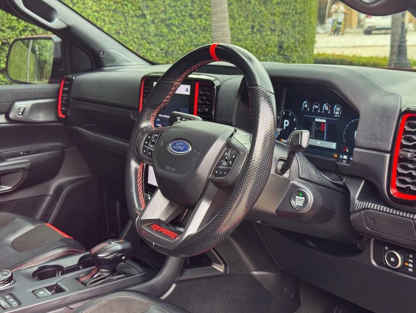 รหัสรถ AVA255 🕹️ Ford Ranger RAPTOR V6 3.0 Bi-Turbo 10AT 4×4 ตัว Top ปี 2023 9