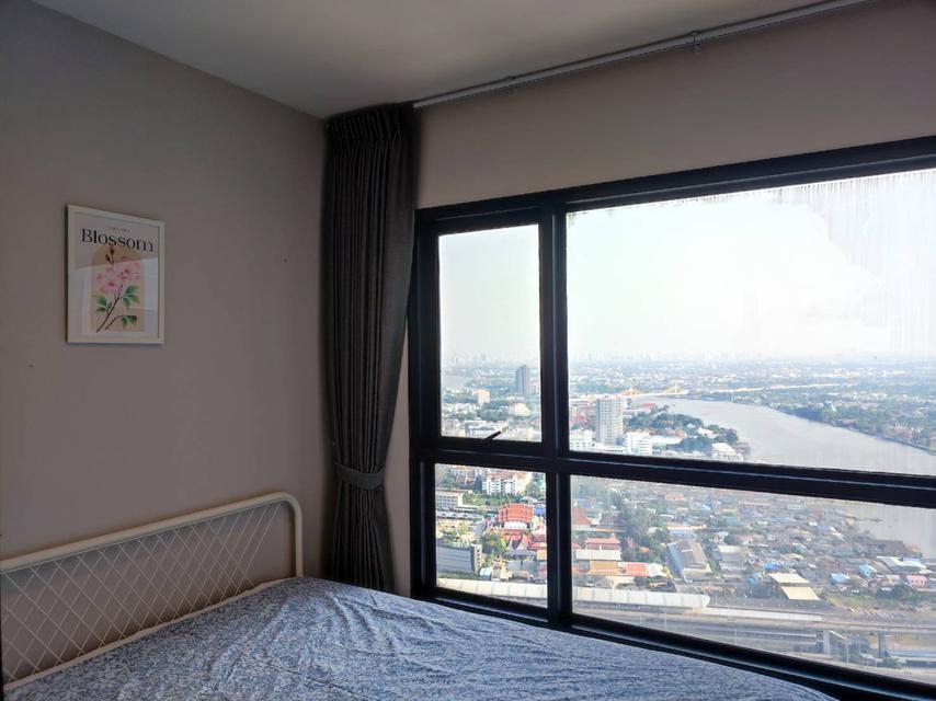 ให้เช่า คอนโดเดอะโพลิเเทน ลีฟ (วิวเเม่น้ำ) สะพานพระนั่งเกล้า ,ตลาดต้นสัก ,นนทบุรี 1
