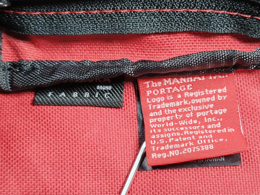 Manhattan Portage Crossbody Red Bag รูปที่ 8