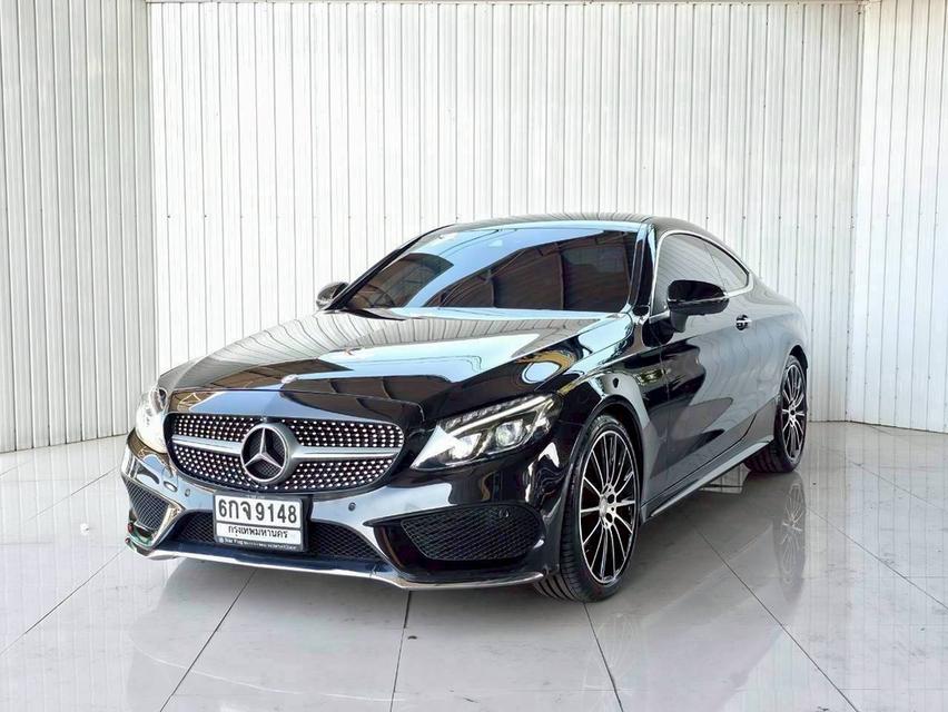 รหัสรถ GT9148 BENZ C-CLASS, C250 COUPE AMG DYNAMIC ปี 2017 โฉม W205