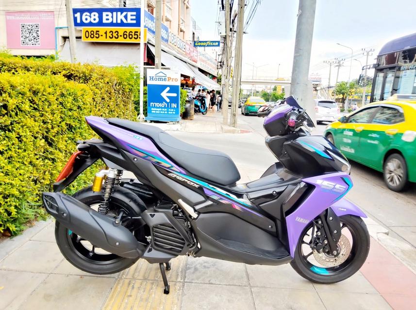 All NEW Yamaha Aerox 155 ABS Keyless Y-Connect ปี2024 สภาพเกรดA 3821 km เอกสารพร้อมโอน