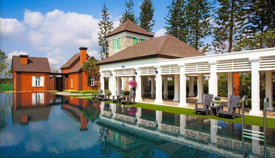 ปรับราคาลดพิเศษ!! ทาวน์โฮม 2 ชั้น โครงการ Villaggio Bangna ใกล้ ABAC บางนา เนื้อที่ 31.8 ตร.วา 2 ห้องนอน 3 ห้องน้ำ หลังมุม 7