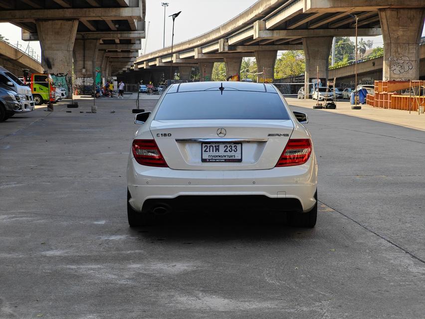 ขายรถ Benz C180 Coupe Amg   ปี 2012 สีขาว เกียร์ออโต้ 5