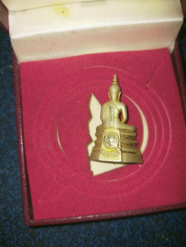 หลวงพ่อโสธร 80 ปีกรมตำรวจ เนื้อทองคำขัดเงา พิมพ์เล็ก