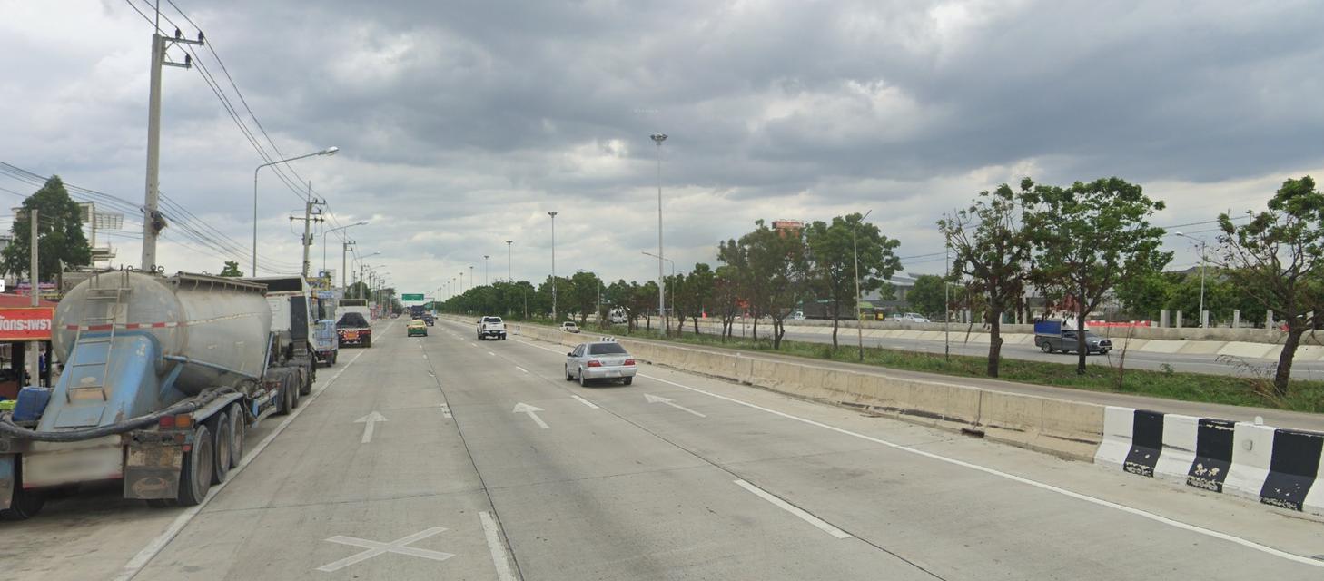 ที่ดิน12ไร่  พื้นที่สีเขียว หน้ากว้าง 58ม.ถนนกาญจนาภิเษก วงแหวนหมายเลข9 ตำบล คลองพระอุดม อำเภอลาดหลุมแก้ว ปทุมธานี 2