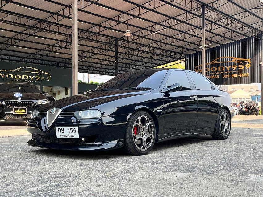 Alfa 156. สีดำ 2.0 ts. Selespeed ปี 2000 20