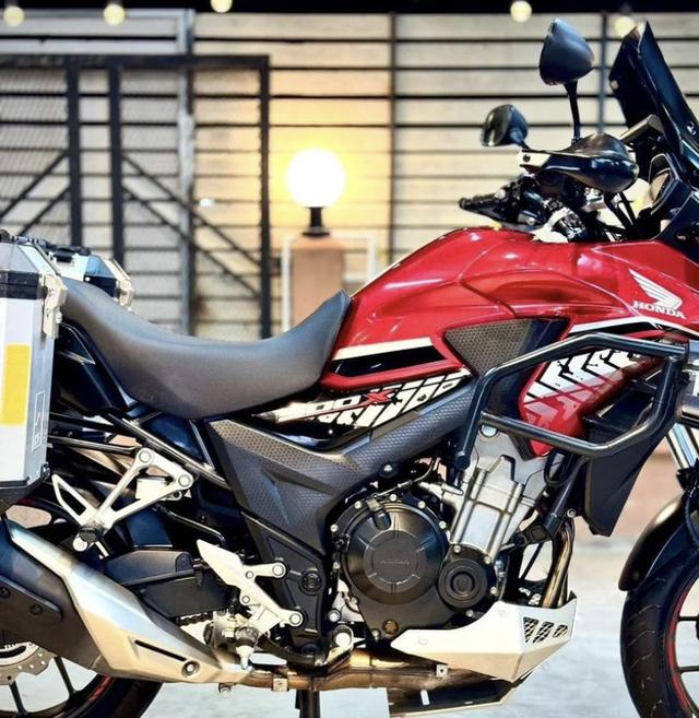 Honda CB500X สีแดงดำ 2
