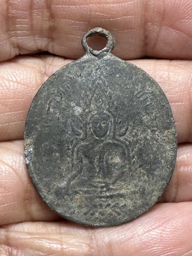 เหรียญพระพุทธชินราช เนื้อตะกั่ว หลวงปู่ศุขปลุกเสก พระผ่านการใช้