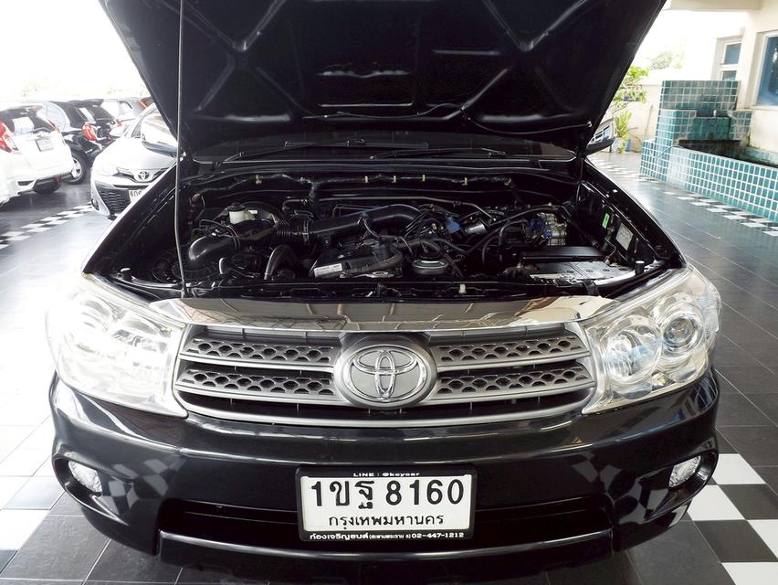 รหัสรถ KCY8160 TOYOTA FORTUNER 2.7V AUTO ปี 2010 ติดแก๊สLPG 14