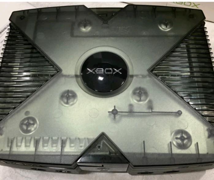 เครื่องเกม Xbox Original Special Edition Skeleton Black Console 3