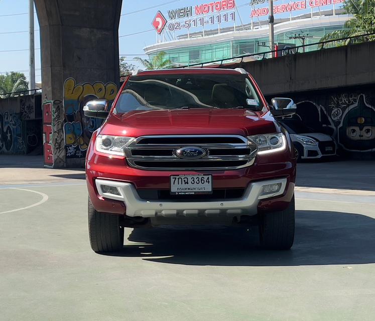 ขายรถ Ford Everest 2.2 Titanium plus ปี 2018 สีแดง เกียร์ออโต้ 2