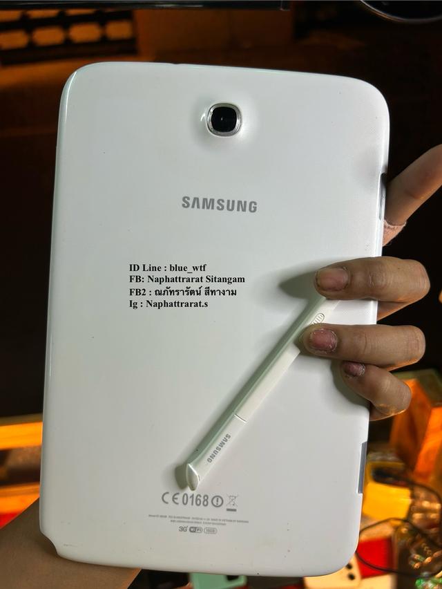 Samsung Note8.0 จอ8นิ้ว ปากกาSPenในตัว ใส่ซิมโทรได้ สภาพสวยมาก ใช้งานปกติ