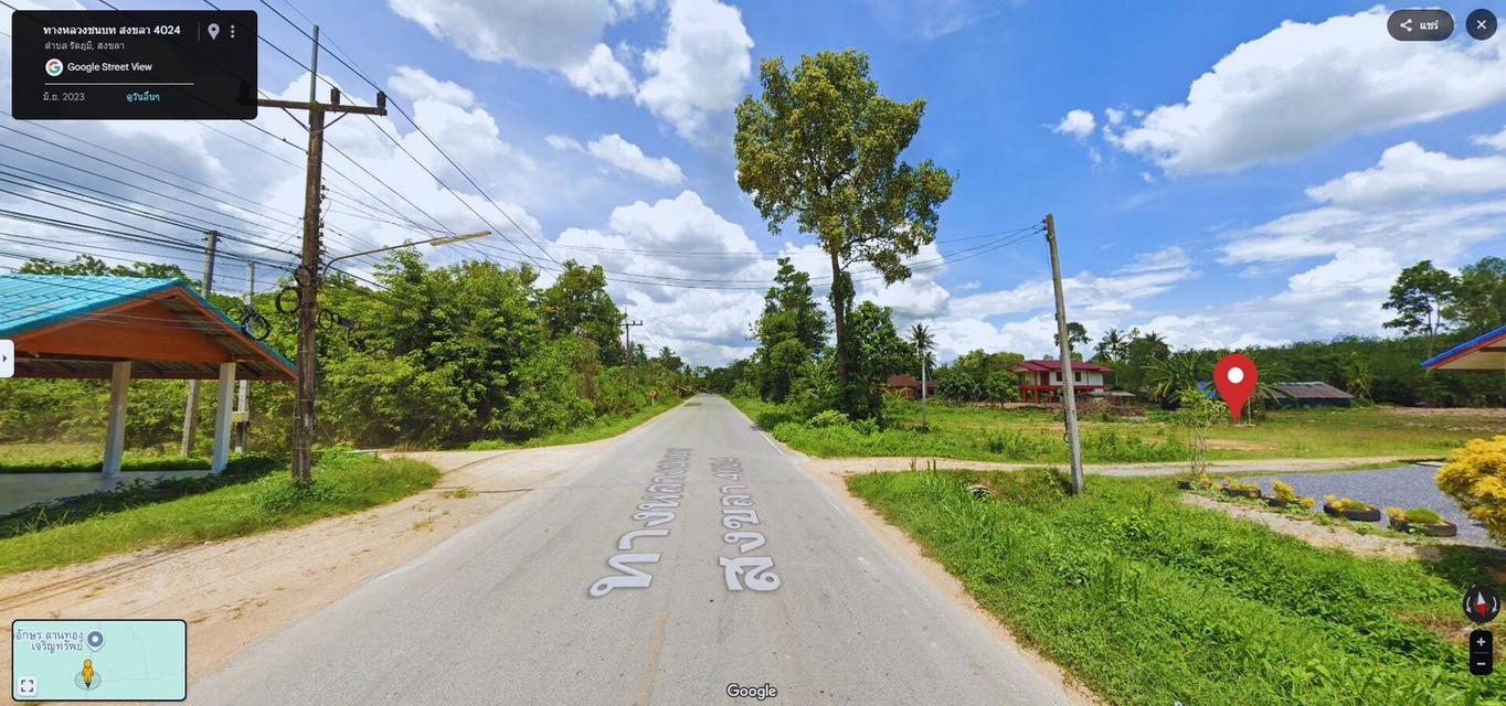 ที่ดินติดถนนแปลงสวย รัตภูมิ สงขลา (ขายยกแปลง) 1