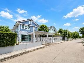 บ้านตัวอย่างโครงการ Villaggio บางนา บ้านพร้อมอยู่ ตกแต่งครบ พร้อมเฟอร์นิเจอร์ หิ้วกระเป๋าเข้าอยู่ได้เลย 1