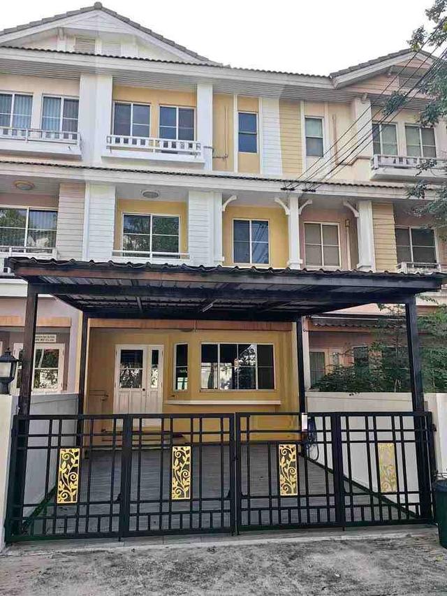 1 B1038 ให้เช่าทาวน์โฮม โครงการพาร์คแกลเลอรี่ ถนนวัชรพล 1