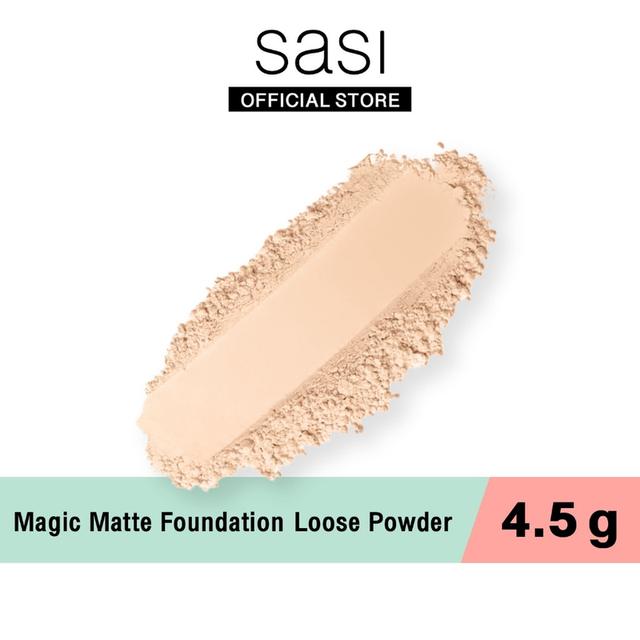 Sasi Magic Matte Foundation Loose Powder / แป้ง ศศิ เมจิก แมท ฟาวน์เดชั่น ลูส พาวเดอร์ ( ของแท้ ราคาถูก เลือกสีได้ ) 5