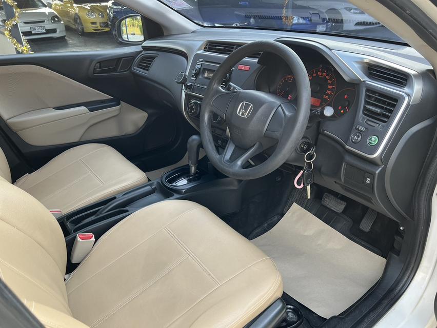 HONDA CITY ออโต้ ปี2015 ไม่แก๊ส ไม่ชน รถมือเดียว 13