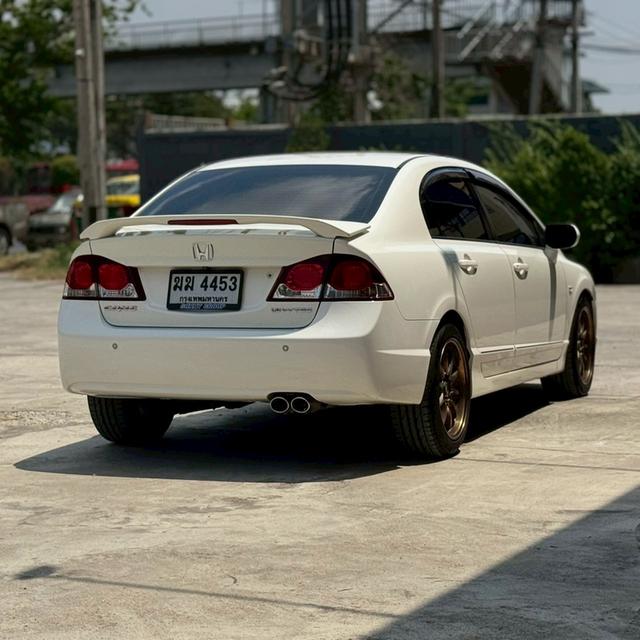 Honda civic FD 1.8S  as ปี 2011/12 สีขาว AT ราคา 179,000 ป้ายลูกค้าเก่า เอาคืน  วิ่ง 19×,××× km เข้าศูนย์ตลอด สอบถาม 0853375537 รูปที่ 4