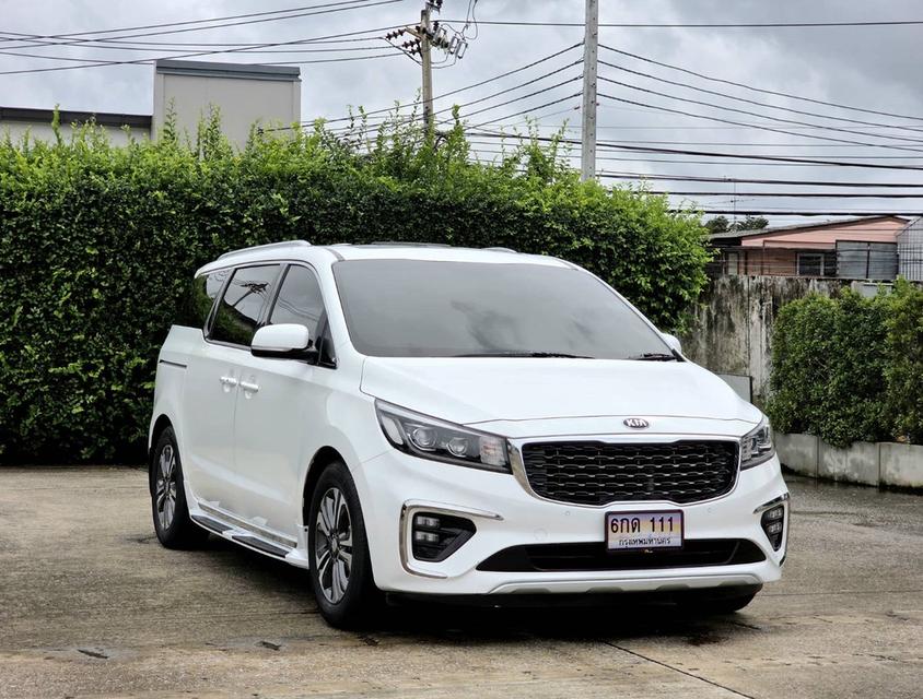 (แจ้งรหัสรถ PEAT648) 🔥 SUV 11 ที่นั่งสเปก TOP สุด! KIA GRAND CARNIVAL SXL ปี 2019