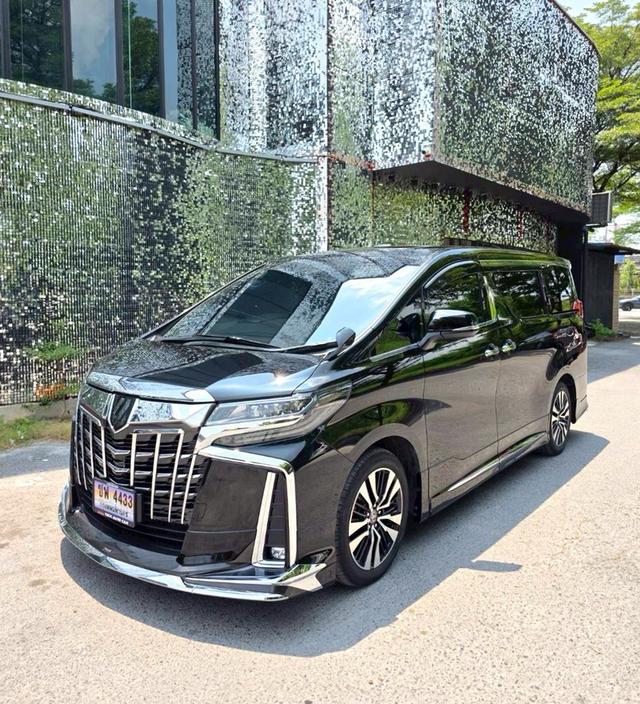 Toyota ALPHARD 2.5SC PACKAGE  สีดำ ปี 2024 ไมล์ 40,000 กม.